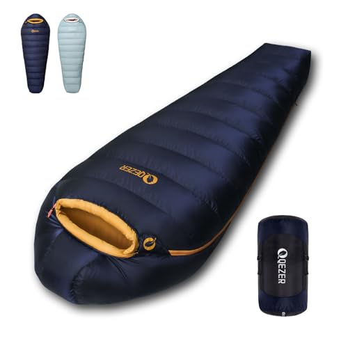 Down Sleeping Bag for Adults with 620 Fill Power Down Ultralight ...