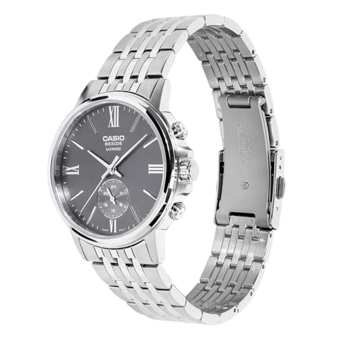 Image of Casio Enticer Men BMS-100D-8AVDF Analog Silver Watch Men (A2537)