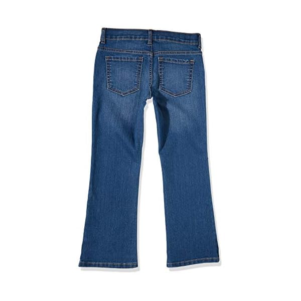 The Children's Place Girl's Basic Bootcut Jeans, Md Lara Wash, 4 - Image 3