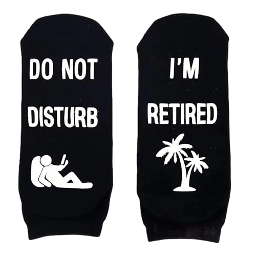 Liiusgelad Novelty Socks for Men - Fun Retirement Gifts, Comfortable & Breathable Socks...
