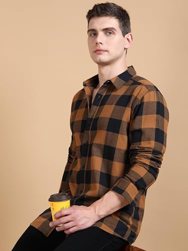 Image of StitchX Men's Buffalo Checkered Shirt-S-2XL