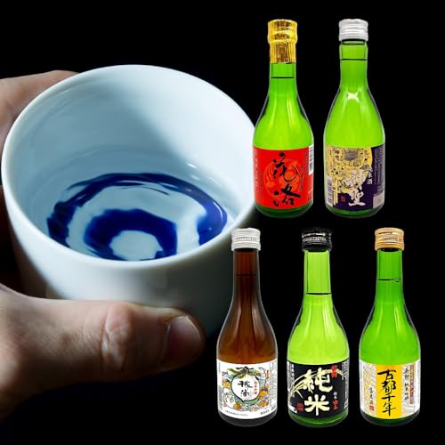 [吟醸酒房 油長]京都伏見の酒 純米300ml飲み比べセット2