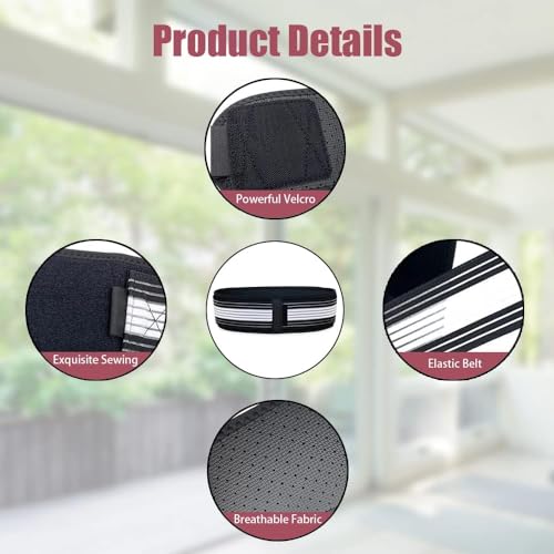 Image of DIYMAG sciatica pain relief belt for men women, sacroiliac si joint hip belt for back pain,pelvic support belt, si joint hip for cotton umbilical hernia belt hernia support brace