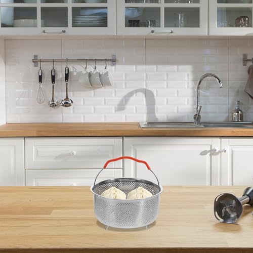 Cesta de vapor de 4l estable y práctica para calentar quesos o sopas sin quemarlos 5