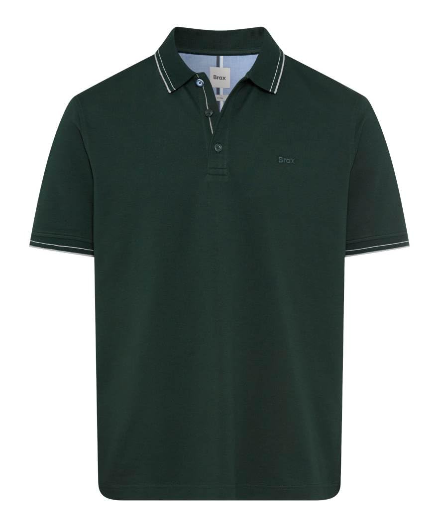 BRAX Koszulka polo Mężczyźni Style Pete Hi-flex Pique Pima Cotton