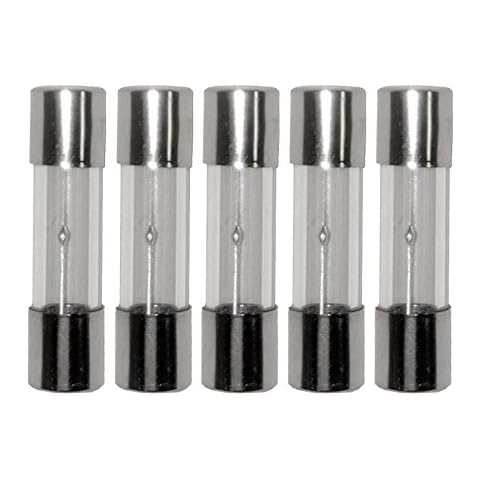 5 Qty. Divine Lighting GDC 5A Slow-Blow Fuse T5A 250v GDC5A GDC 5A GDC 5A Slow-Blow Fuse. T5A 250v Glass 5x20mm Cover