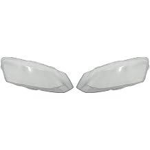 For Volkswagen VW Polo 2014 2015 2016 2017 Front Headlamp Cover Headlight Lens Shell Plexiglass Replace Original LampshadeA Pair
