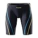 MY KILOMETRE Men's Swimsuit Jammer Solid Swim Jammers Endurance Long Racing Training Swimsuit Black