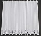 BITTE BEACHTEN! WICHTIGER KAUFHINWEIS: Über die Eingabe der Menge im Einkaufswagen-Feld bestimmen Sie NICHT die Anzahl an Gardinen, welche Sie erhalten! Sie legen über die Menge die Breite ihrer Gardine individuell in 16 cm Schritten fest. Wenn sie beispielsweise Menge 2 bestellen, erhalten Sie NICHT zwei Gardinen wie auf dem Beispielfoto. Sie erhalten EINE Gardine mit einer Breite von 32 cm (2*16 cm).
