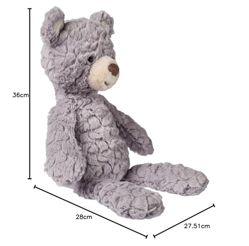 Image of Mary Meyer Putty Stuffed Animal Soft Toy, 17-Inches, Medium Shadow Bear