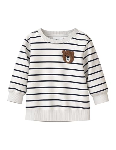 Ensemble bébé sans bouton pression Nbmdaddel Ls Sweat Set habillage rapide - 3