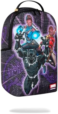 Sprayground BLACK PANTHER OFFICIAL COLLAB - NEVER BACK DOWN BACKPACK - 1