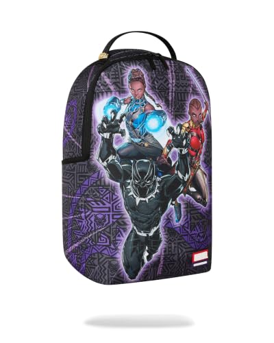 Sprayground BLACK PANTHER OFFICIAL COLLAB - NEVER BACK DOWN BACKPACK