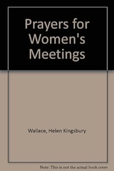 Hardcover Prayers for Women's Meetings Book