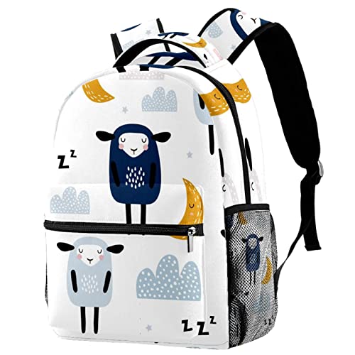 Sac à dos de voyage mouton endormi anti mal de dos léger