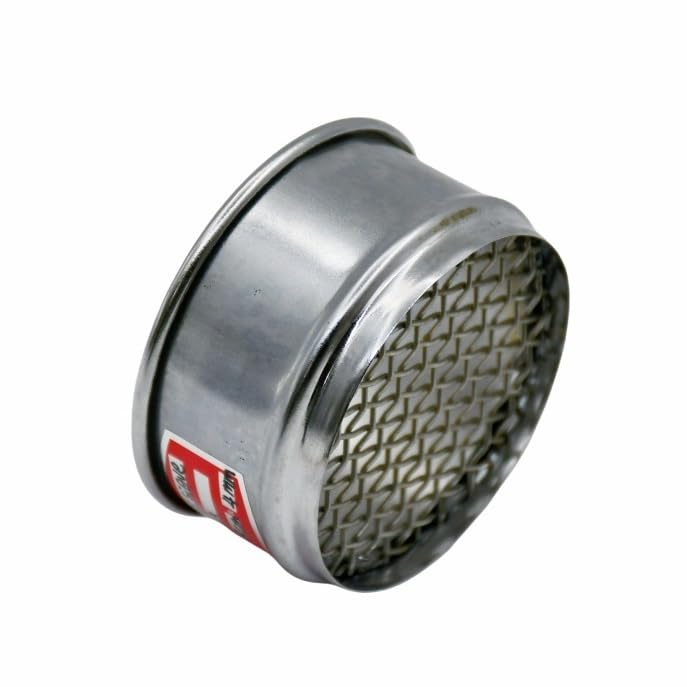 Precyzyjne sito testowe ze stali nierdzewnej 304 o średnicy 10 cm do pobierania próbek laboratoryjnych, 1 szt(10 mesh 2 mm)