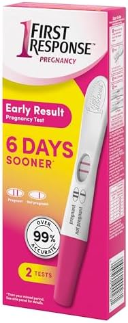 First Response Early Result - Pregnancy Test Kit - Detect Pregnancy 6 Days Sooner Than Your Missed Period - Over 99% Accurate - Analog (2 Count) — view 9