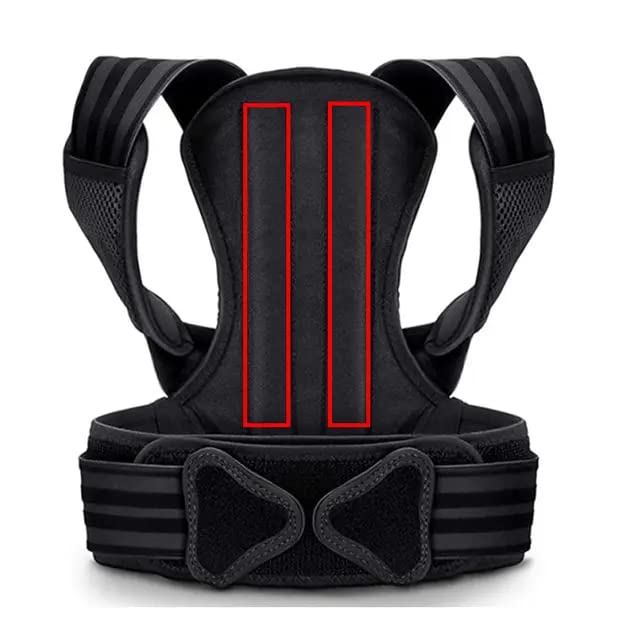 SLT Back Brace Posture Corrector for Women and Men, Back Support Belt for Women, Upper Back Brace for Posture, Back Straightener Posture Corrector, Adjustable and Fully Back Support Improve Back Posture (Medium Size)