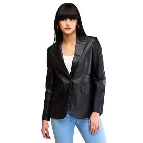 Image of Being Human Black Slim Fit Long Sleeve Women's Jacket Clothing