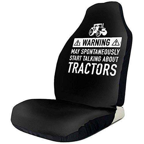 Tridge Fundas de Asientos para fanáticos de los Deportes Funny Tractor.jpg Fundas de Asientos Delanteros para automóviles para Mujeres Conjunto...