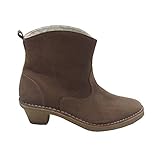  La Auténtica TB924FB - Bota Piel con tacón Arena Tostada (38)