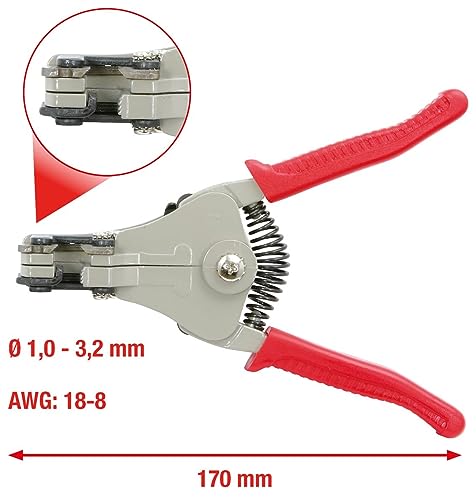 KS Tools 115.1029 Automatik-Abisolierzange, 1-3,2mm – Ansicht 2