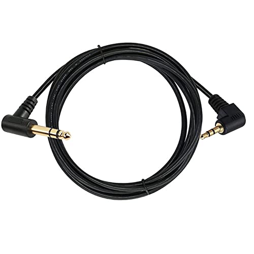 Cable de Audio 6.35mm a 3.5mm, 1.8m miniatura 6