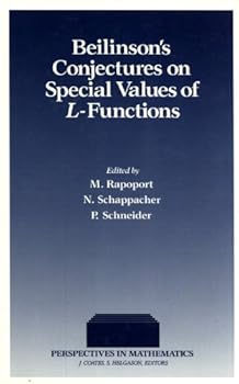 Hardcover Beilinson's Conjectures on Special Values of L-Functions (Perspectives in Mathematics Vol 4) Book
