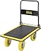 Produktbild STANLEY FATMAX klappbarer Stahl Plattformwagen, Tragkraft 300kg, FXWT-704, Transportwagen, Lagerwagen, Paketwagen, Plattformabmessungen 90,5 x 60,5cm, pannensichere Räder, Anti-Rutsch Plattform
