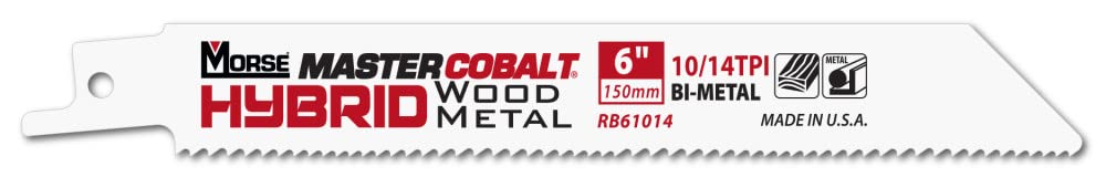 Hoja De Sierra Sable 8 In X 10t Bimetalica Mk Morse 500 Pza