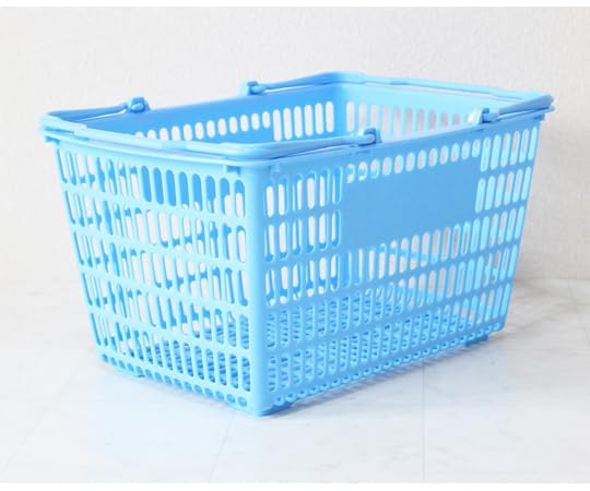 大和産業 買い物かご ロイヤルブルー 5個入 1セット(5個入) SL-8N
