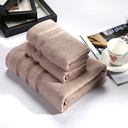 Handtuch Badetuch Dreiteiliges Set Badetuch Geschenkbox Set Handtuch Badetuch Kombiset für die Hochzeit – Bild 4