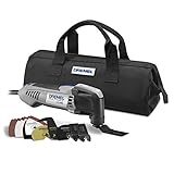 Dremel MM30-04 Multi-Max 3.3-Amp Oscillating Tool Kit with Integrated Quick-Release Wrench and 11 Accessories
