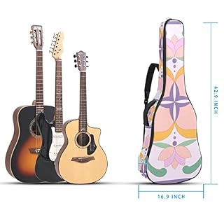 Housse de protection épaisse en éponge imperméable pour guitare acoustique, électrique, basse, guitare classique… - Les Beatles, Paul McCartney, John Lennon, RIngo Starr, George Harrison Housse de protection épaisse en éponge imperméable pour guitare acoustique, électrique, basse, guitare classique… – Image 5