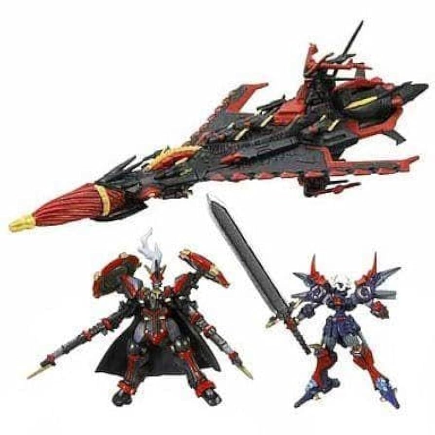 コスモフリートコレクション　スーパーロボット大戦OG　クロガネ & ダイゼンガー Amazon.co.jp: コスもフリートコレクション スーパーロボット
