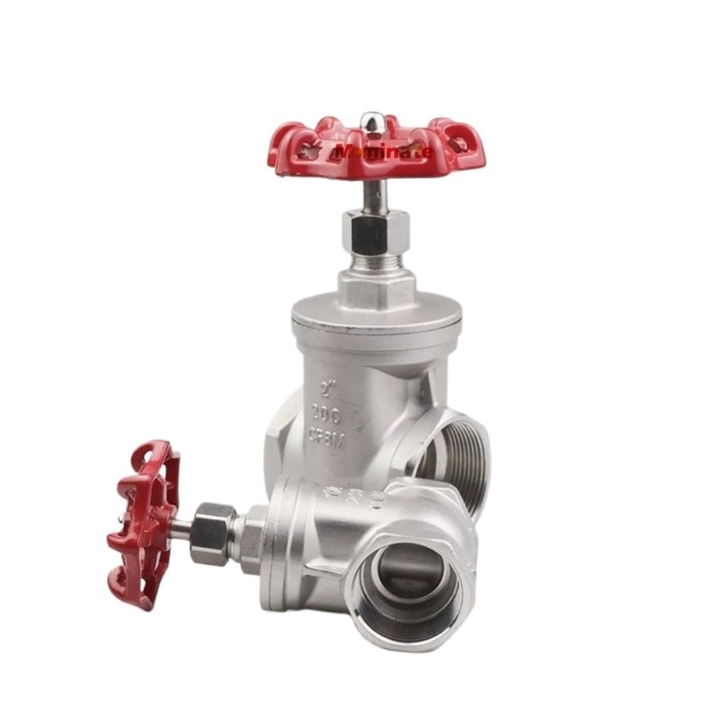 Saracinesca Avvitata in Acciaio Inossidabile 1/2 "3/4" 1 "1-1/4" 2 "BSP valvola Femmina saracinesca for Tubo dell'Acqua ad Alta Temperatura(3/8")