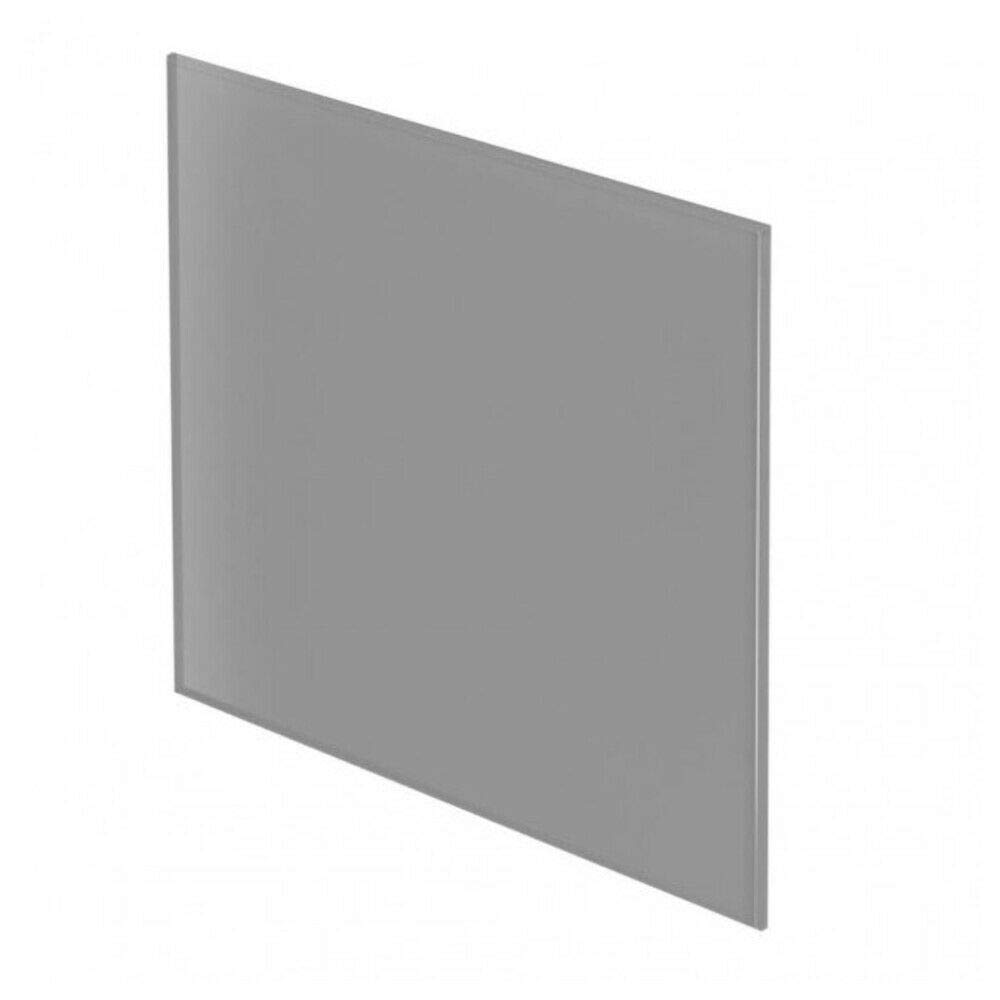 SolaDirect 4 in / 100 mm Bathroom Fan - Extractor Fan for Bathroom and Kitchen - IPX 4 - Turbo with Timer (Grey Glass Matt - TRAX)