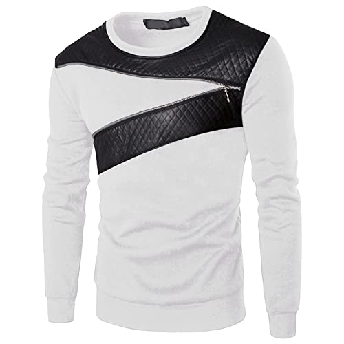 Sudadera casual con cremallera para hombre DGHM-JLMY miniatura 1