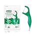 GUM Professional Clean Floss Picks - Extra Strong Shred-Resistant Floss, Easy Grip Handle - Dental Flossers for Adults - Fresh Mint Flavor, 90ct (3pk)