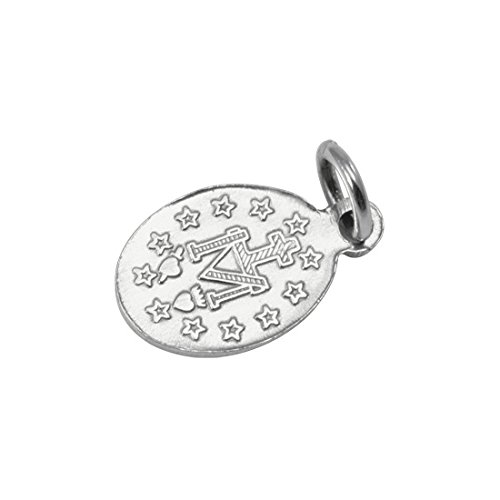 Collier Médaille Miraculeuse en Argent 925/1000 de 41 à 56cm raffiné - 4