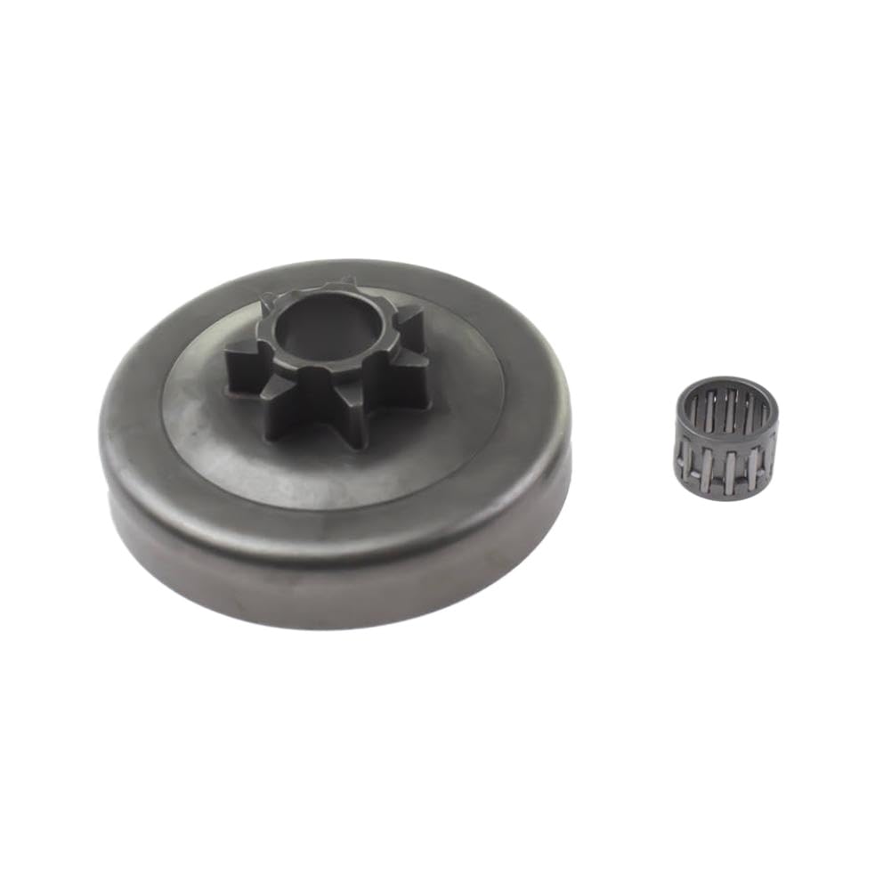 Piñón de cadena de tambor de embrague 325 7T Compatible con motosierra 340 340E 345 345E 350 351 353 445 445II 445E 450 450E 450E II