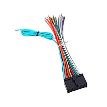 Wire Harness Replacement for Dual Car Radio 20Pin DV271BT DV281BT DV516BT DV517BT DV526BT DV527BT DV604i DV605 DV614BH DV615B DV625BH DV637MB DV695MB DV704Bi DV704i XDCPA73W