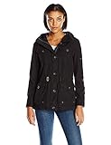 Levi's Women's Plus Cotton Four Pocket Hooded Field Jacket (Standard & Plus Sizes), Army Green, 2X