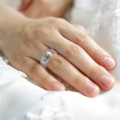 6 Unidades Anel De Provérbios Anéis Masculinos Anel De Dedo Amuleto Anel De Riqueza Anéis Piyao Da S