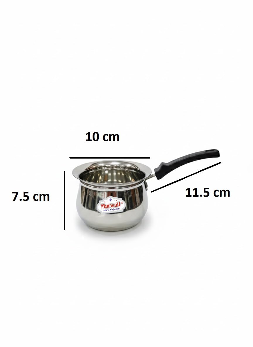 Marwall Stainless Steel Milk & Coffee Warmer -2 Marwall Stainless Steel Milk & Coffee Warmer -2