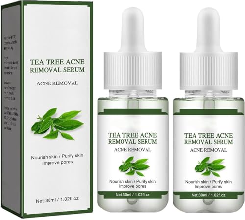 Crema Facial Antiacné con Ingredientes Naturales Hidratante para Unificar Tono Control de Sebo y Reducción de Poros para Adultos (2Piezas)