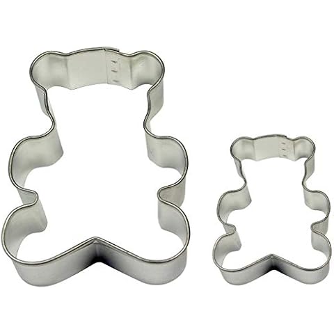 PME Teddy Cookie and Cake Cutters Set Cover