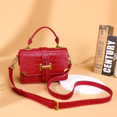 Ll Loppop Women'S Small Classy Crossbody Bag Purse Top Handle Handbags Leather Satchel Bags For Women With Adjustable Strap thumb #6