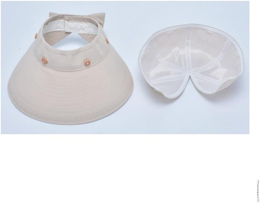 Wearing Sun Hats for Female Bow Visor Caps Outdoor UV Protection Beach Hat Women Empty Top Hats