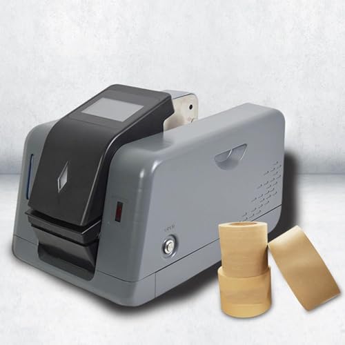 AWAYDD Electric Water Activated Tape Dispenser Cutter, with LED Touch Screen and Water Temperature 32?-176? Adjustable, for Carton and Box Sealing